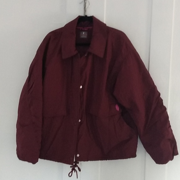 FP Movement by Free People Burgundy Puffer Jacket - - Picture 4 of 11